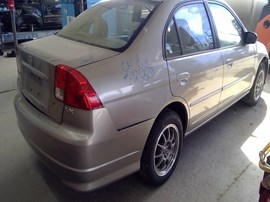 2004 HONDA CIVIC, SILVER, LX MODEL, 1.7L, AT.    A26329
